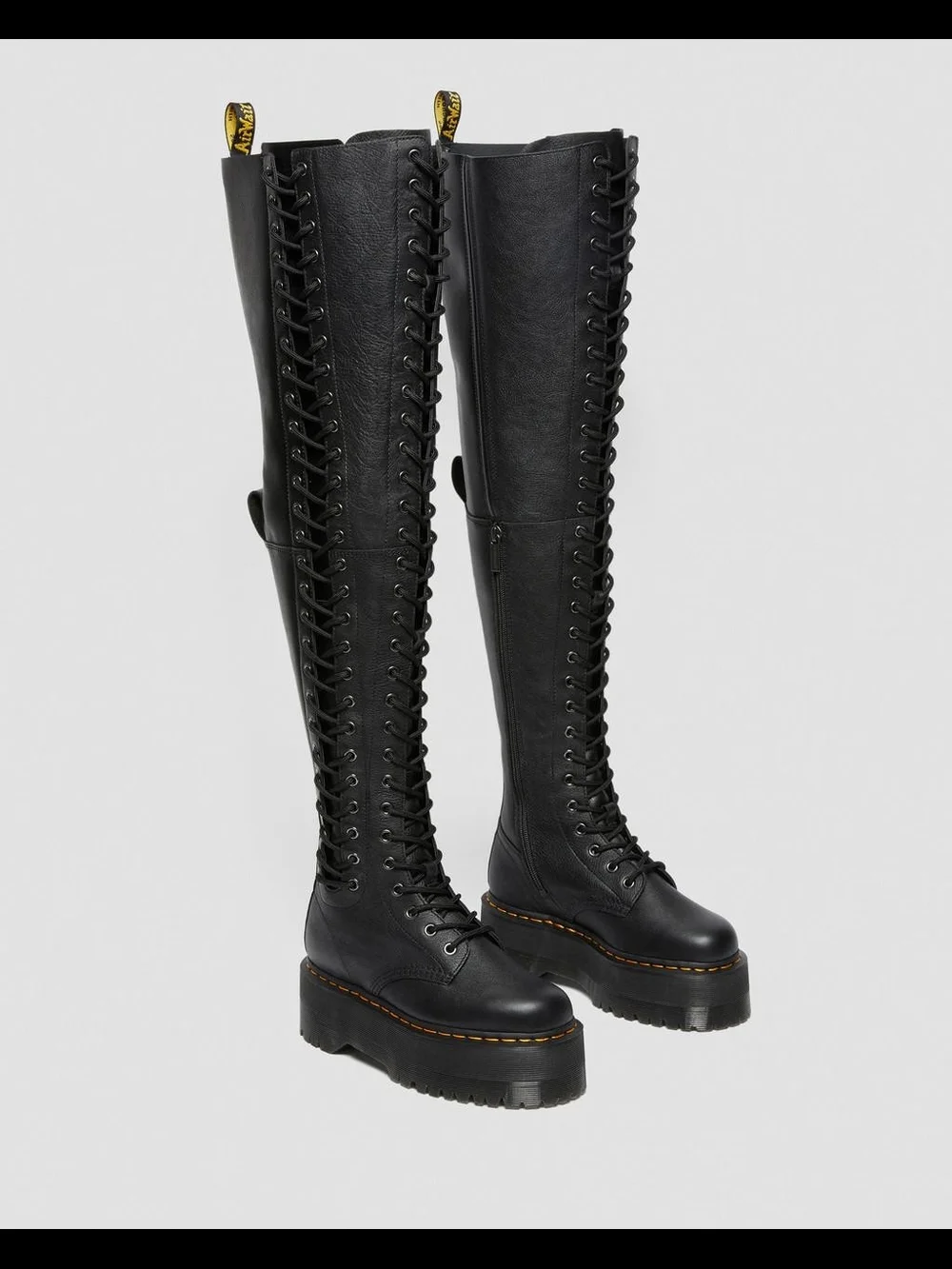 Dr. Martens Azreya Max Leather 26-Eye Platform Boots